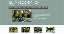 Desktop Screenshot of billygoodnick.com